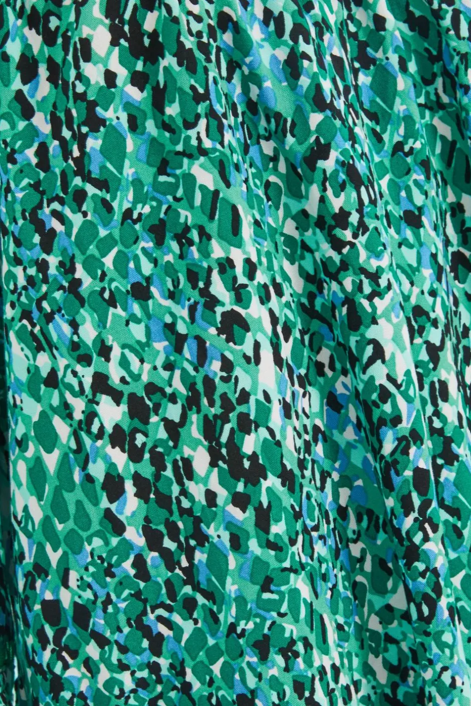 Quiz Green Leopard Print Bardot Top New