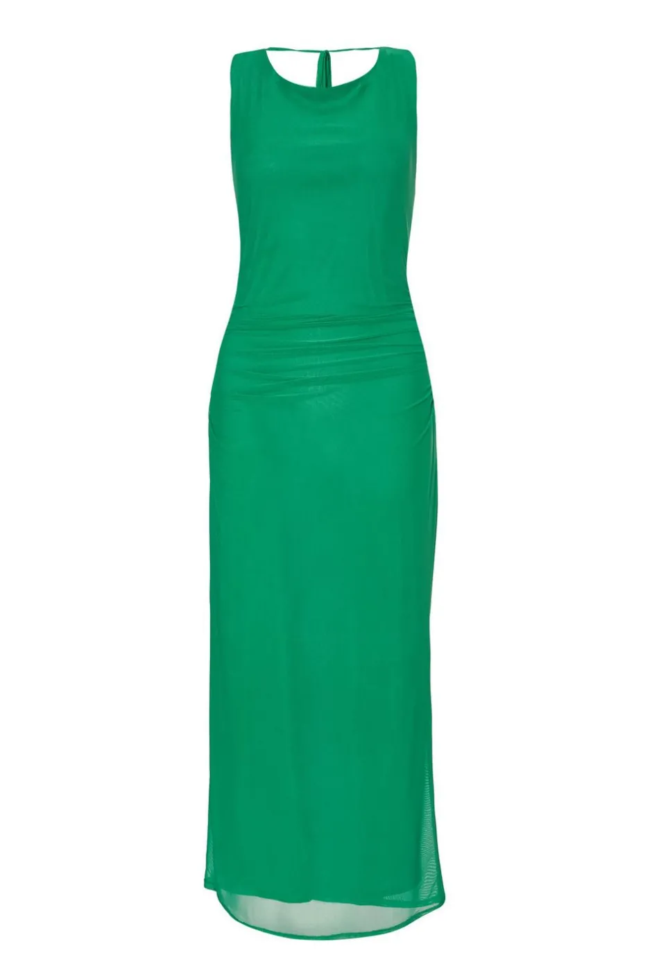 Quiz Green Mesh Midaxi Dress Sale