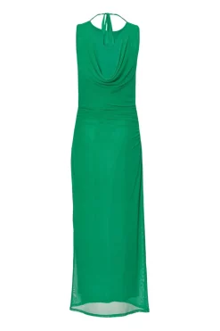 Quiz Green Mesh Midaxi Dress Sale