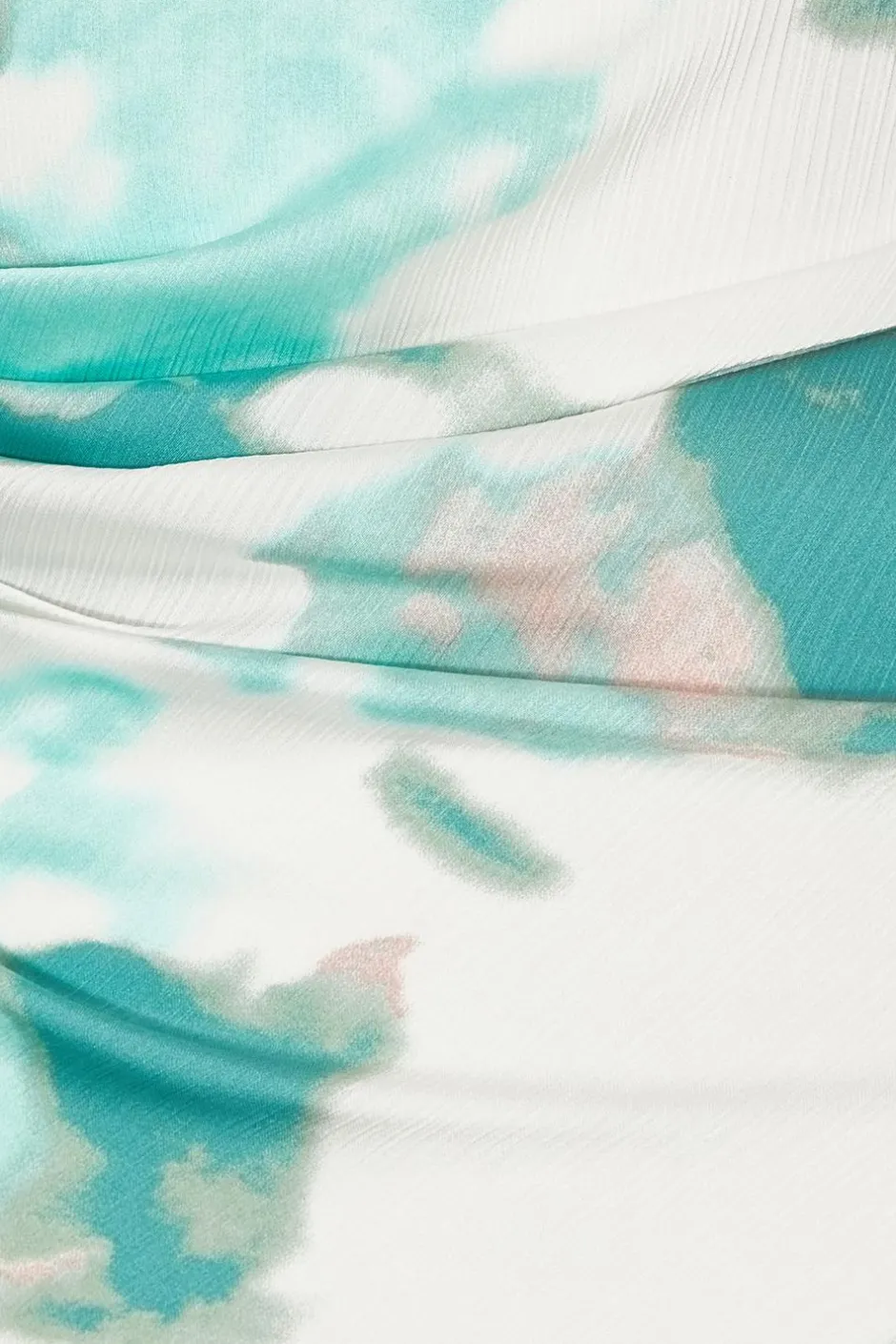 Quiz Green Satin Marble Midaxi Dress Outlet