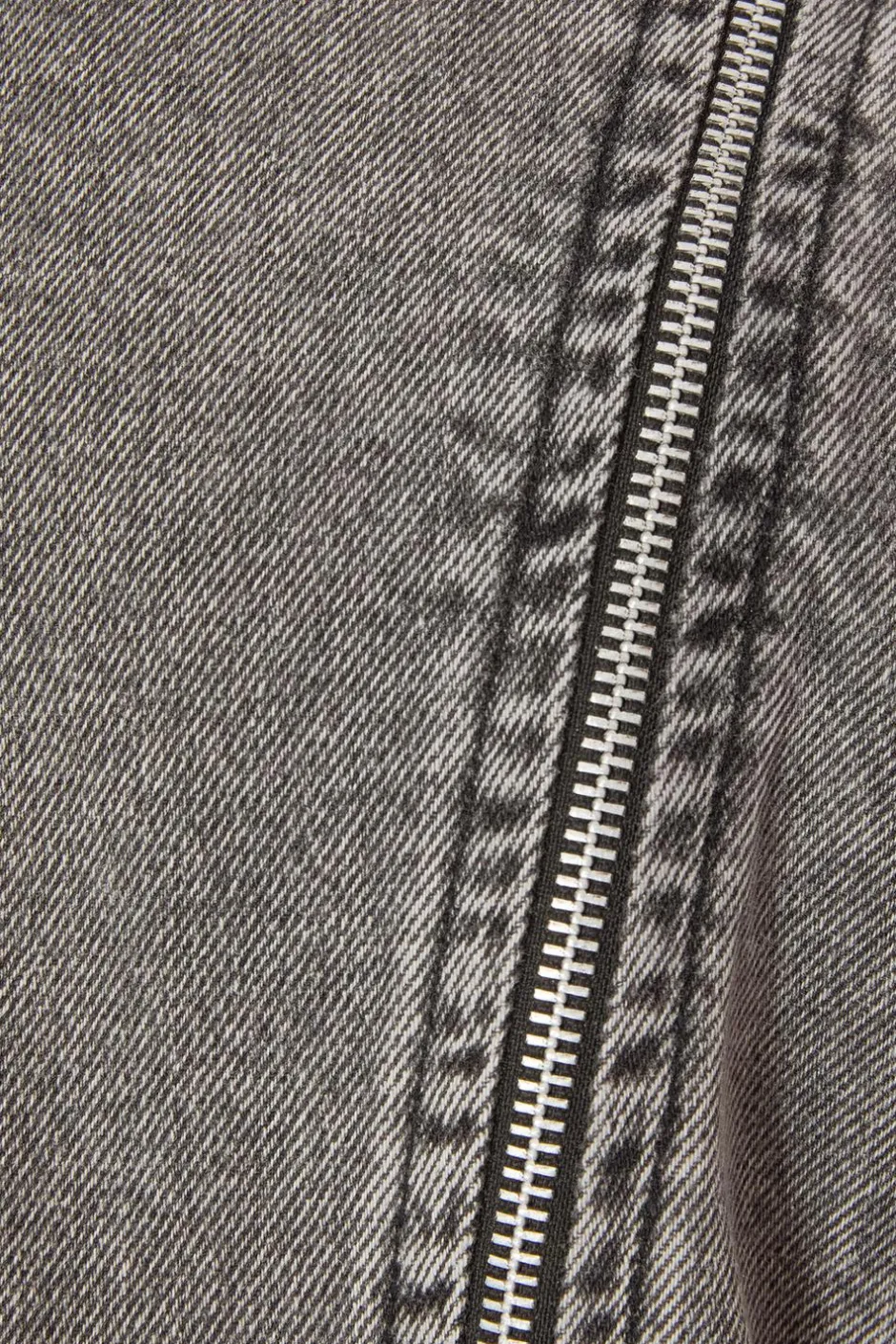 Quiz Denim Biker Jacket Grey Best