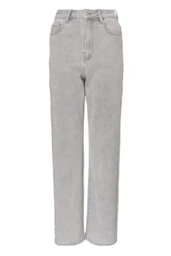 Quiz Grey Denim Diamante Jeans Discount