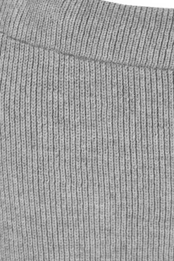 Quiz Knit Midaxi Skirt Grey Discount