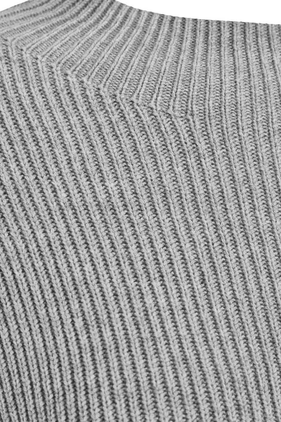 Quiz Knit Turtle Neck Jumper Grey Discount