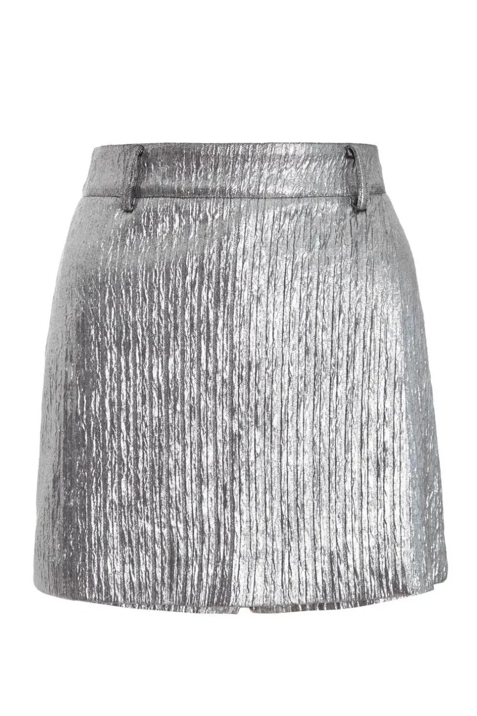 Quiz Metallic Skort Grey Online