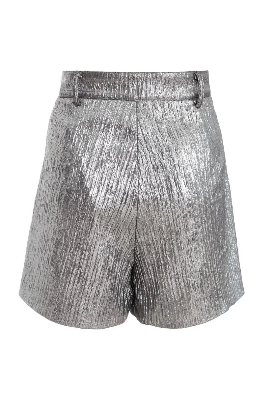 Quiz Metallic Skort Grey Online