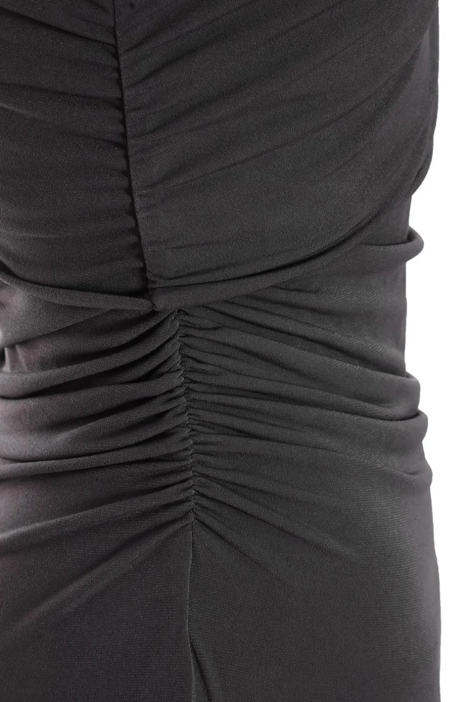 Quiz Grey One Sleeve Bodycon Midaxi Dress Hot