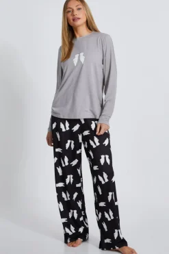 Quiz Grey Polar Bear Pyjama Set Online