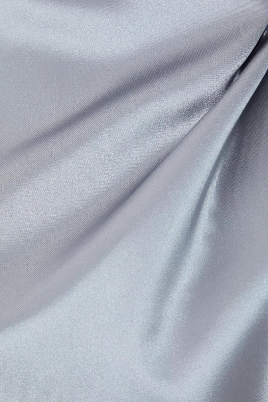 Quiz Satin Asymmetric Playsuit Grey Hot