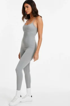 Quiz Seamless Jumpsuit Grey