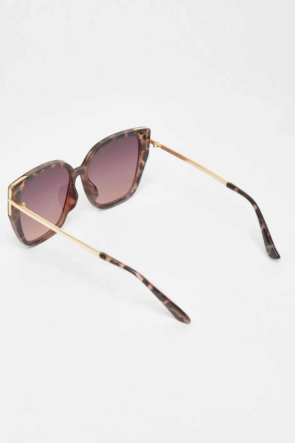 Quiz Tortoiseshell Cat Eye Sunglasses Grey Hot