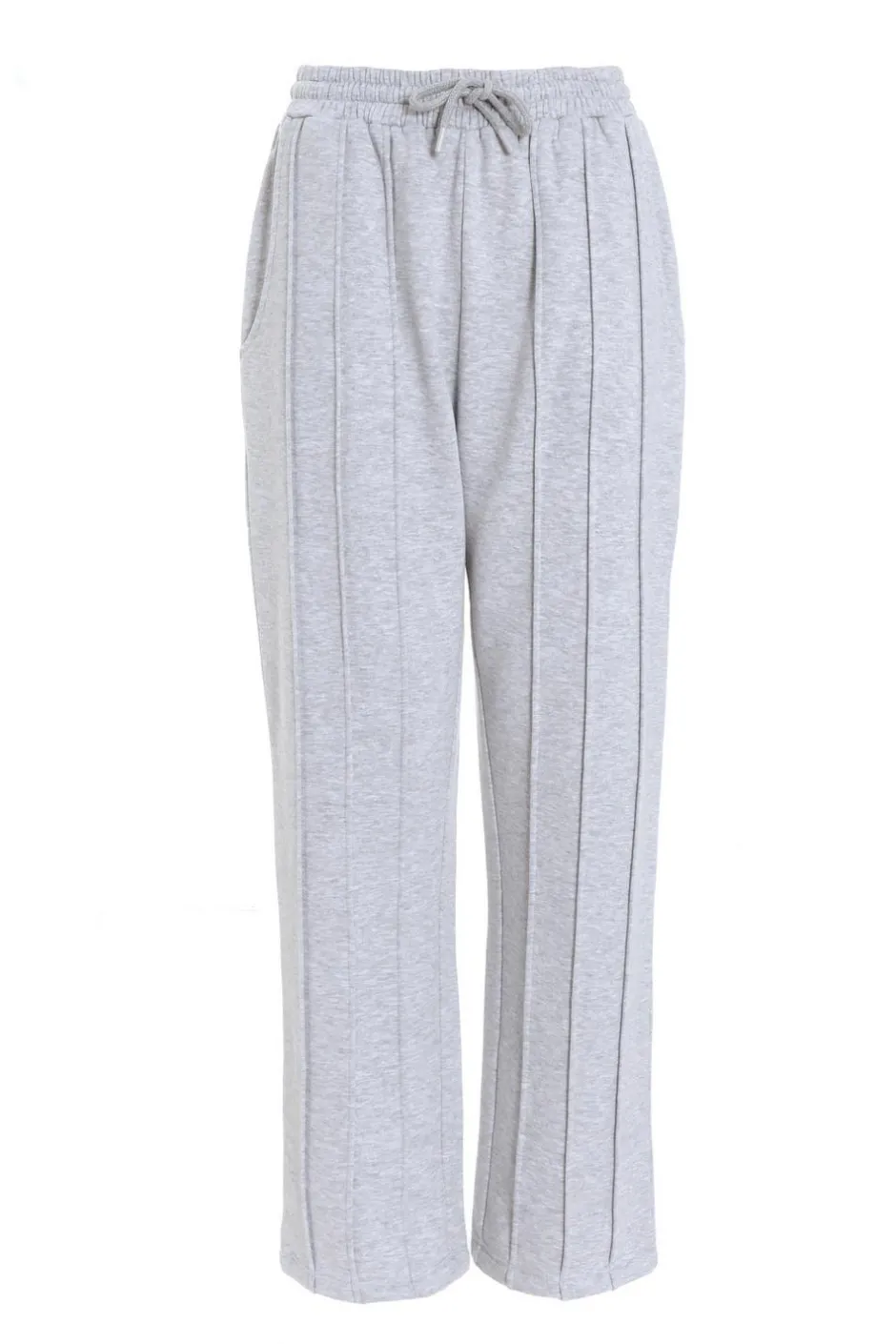 Quiz Wide leg Joggers Grey New