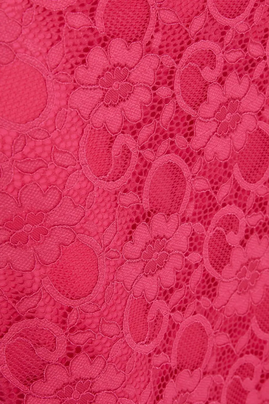 Quiz Hot Pink Lace Midaxi Skirt