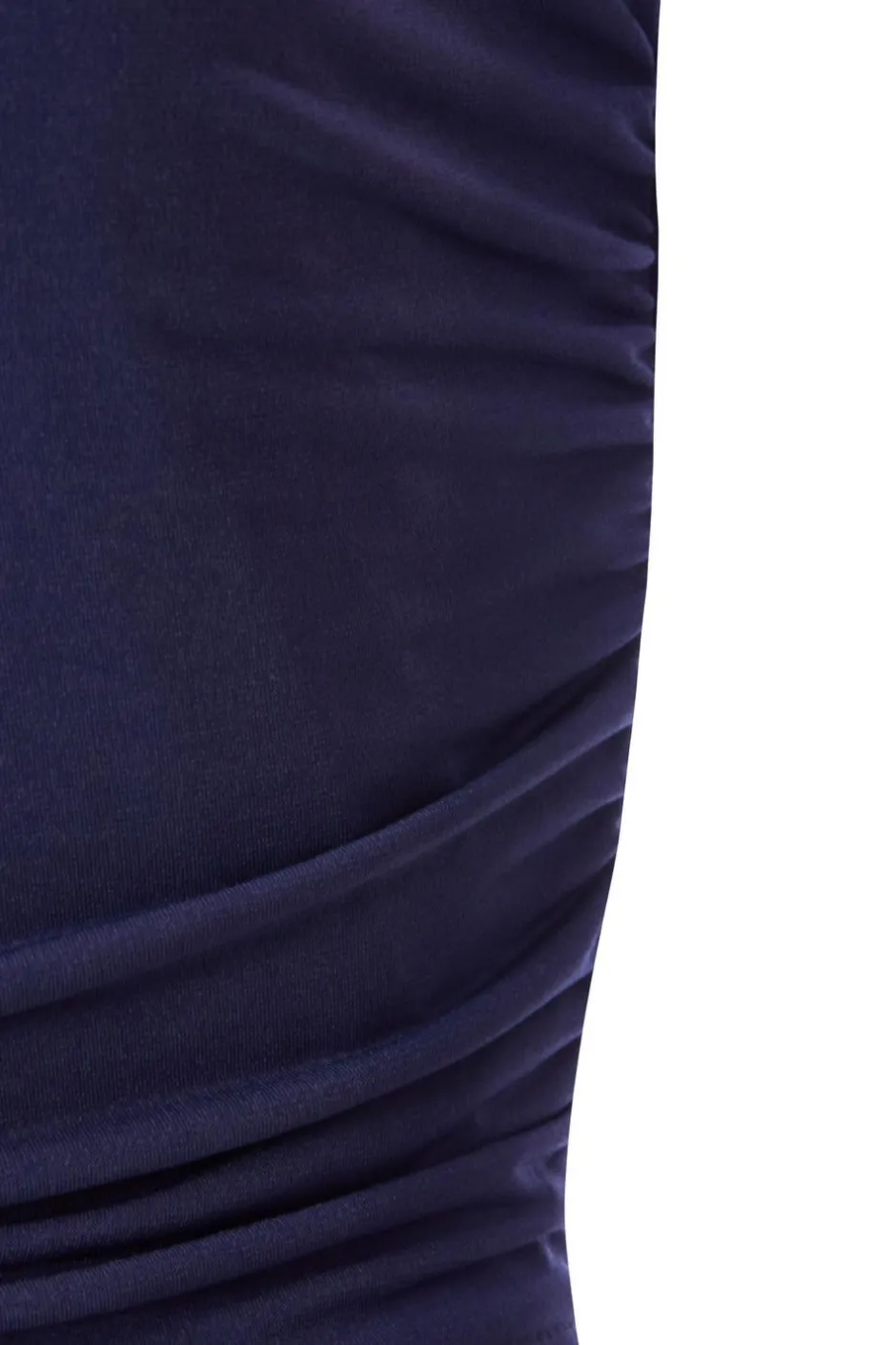 Quiz Indigo Buckle Detail Cropped Top Outlet