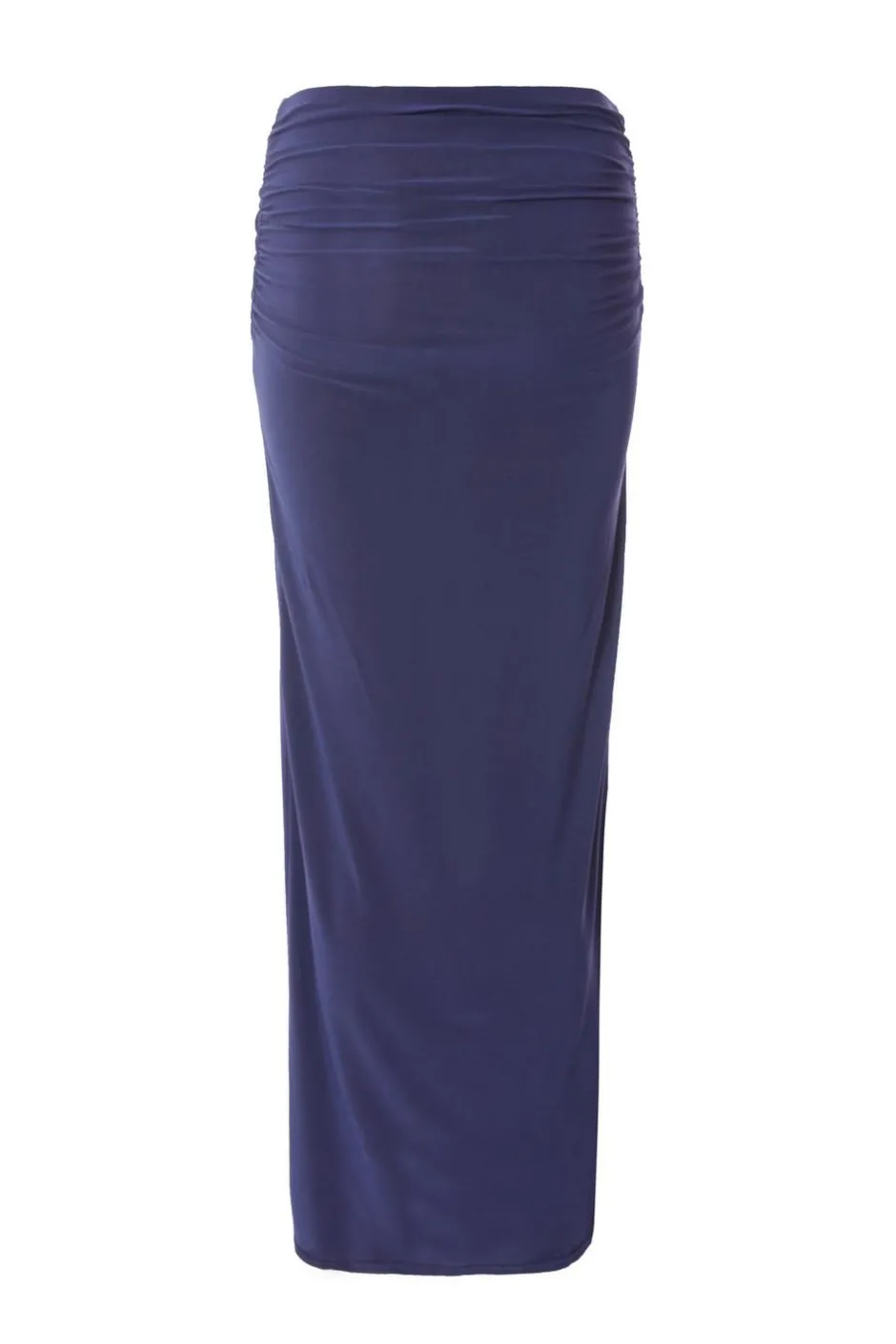 Quiz Indigo Buckle Detail Maxi Skirt Hot