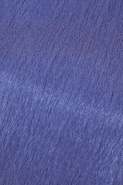 Quiz Indigo Crinkle Cowl Back Top Hot