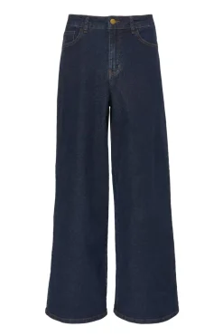 Quiz Indigo Denim Wide Leg Jeans Discount