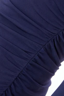Quiz Ruched Midaxi Dress Indigo Best