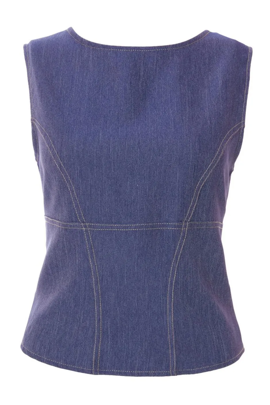 Quiz Tie Back Top Indigo Best