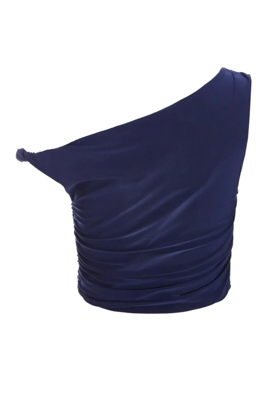Quiz Twist Crop Top Indigo