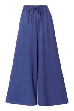 Quiz Indigo Wide Leg Trousers New