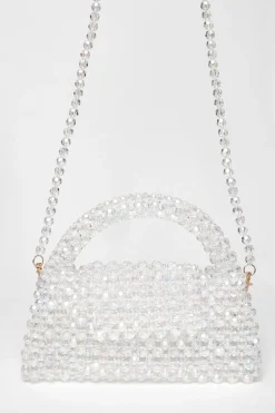 Quiz Iridescent Mini Top Handle Bag Outlet