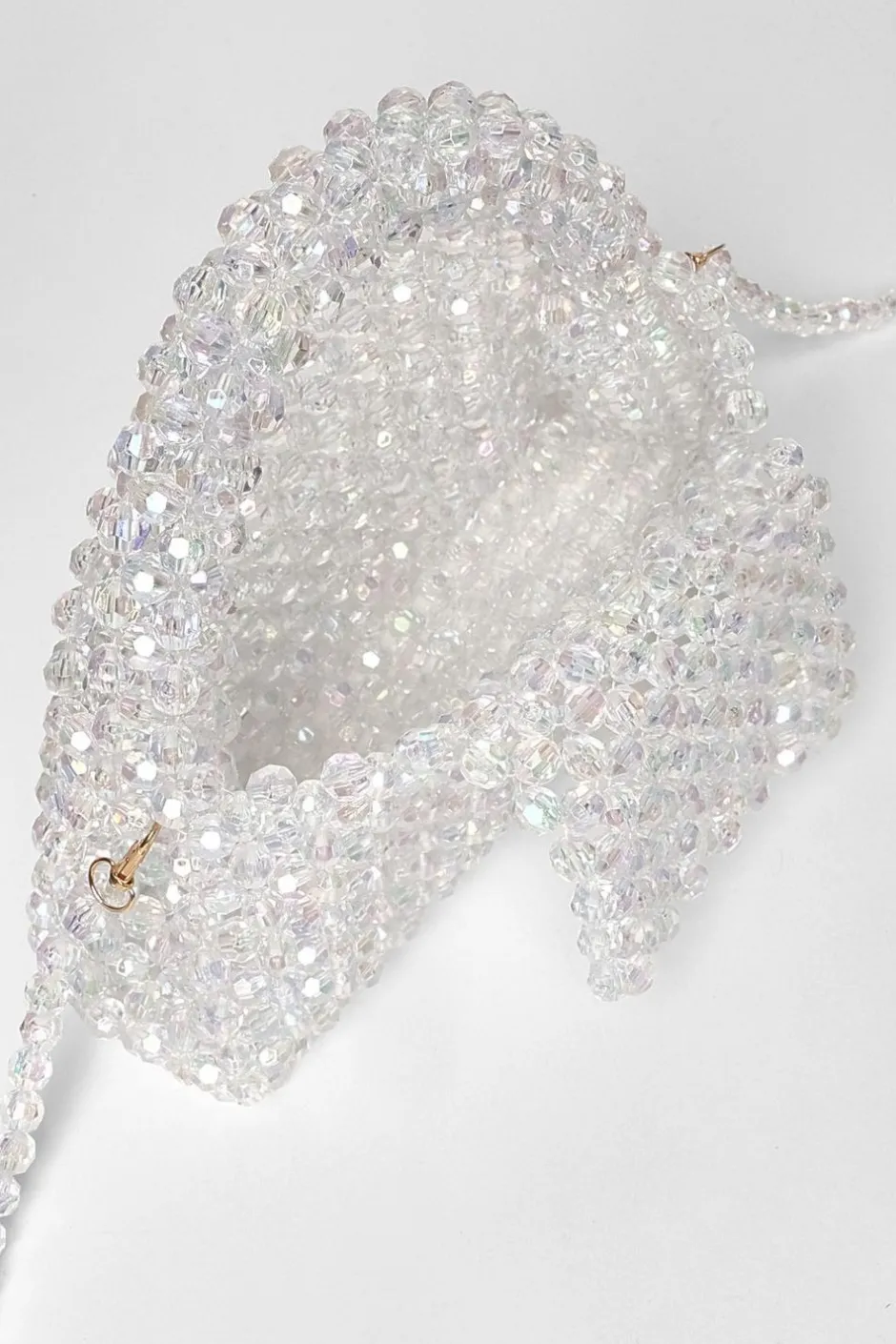 Quiz Iridescent Mini Top Handle Bag Outlet