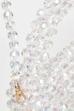 Quiz Iridescent Mini Top Handle Bag Outlet