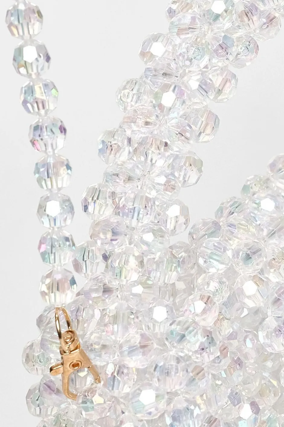 Quiz Iridescent Mini Top Handle Bag Outlet