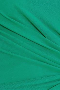 Quiz Jade Knot Front Midaxi Dress Clearance