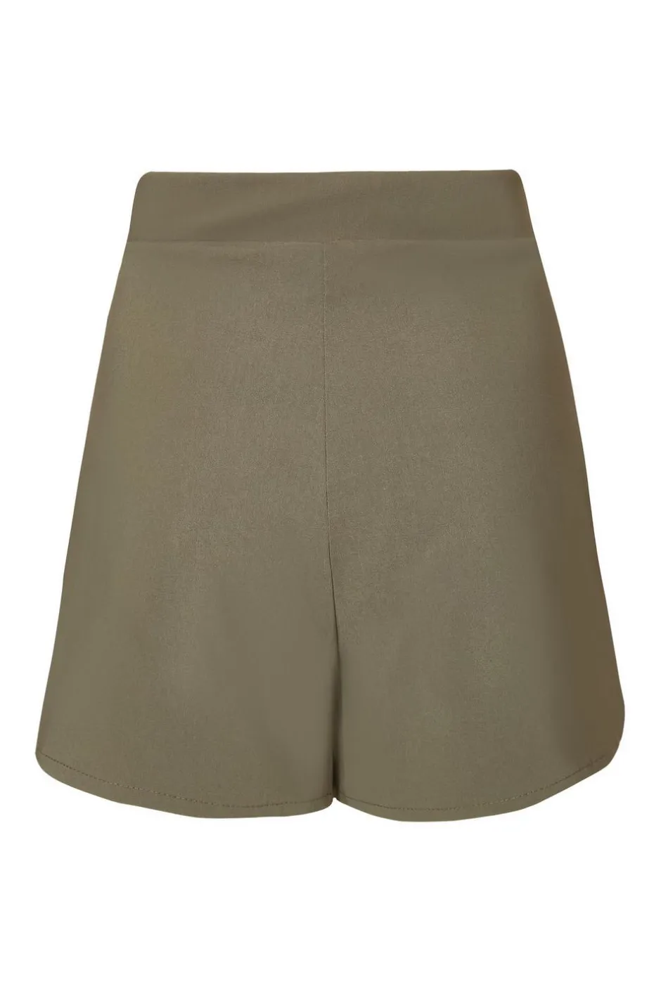 Quiz Khaki Asymmetric Wrap Skort Sale
