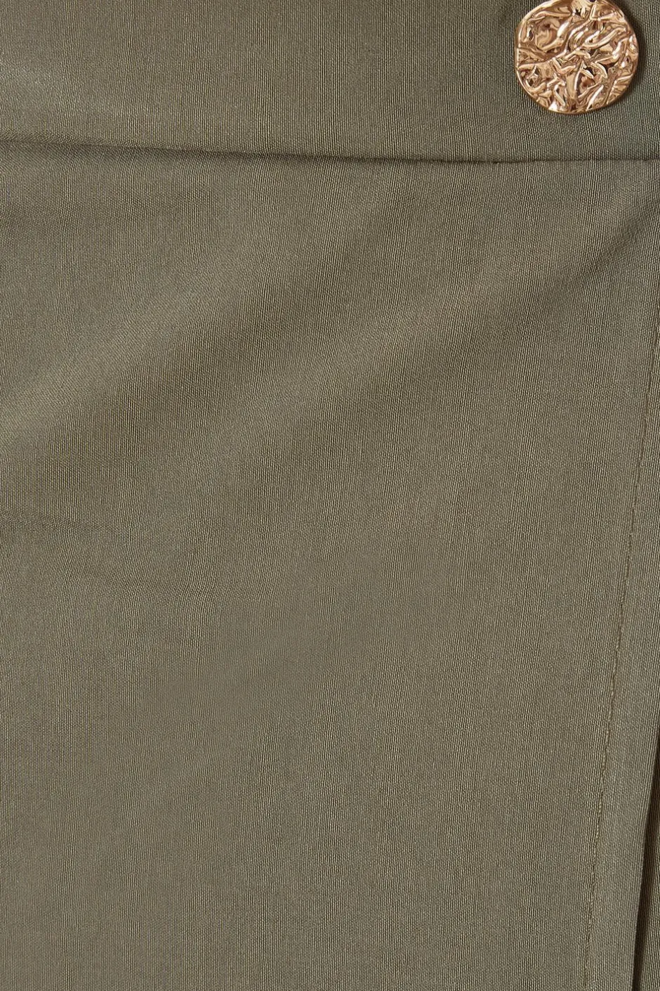 Quiz Khaki Asymmetric Wrap Skort Sale