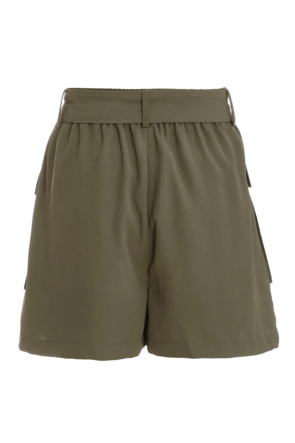 Quiz Khaki Belted Cargo Skort Discount