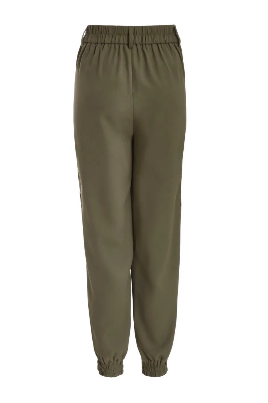 Quiz Khaki Cargo Cuff Trousers Sale