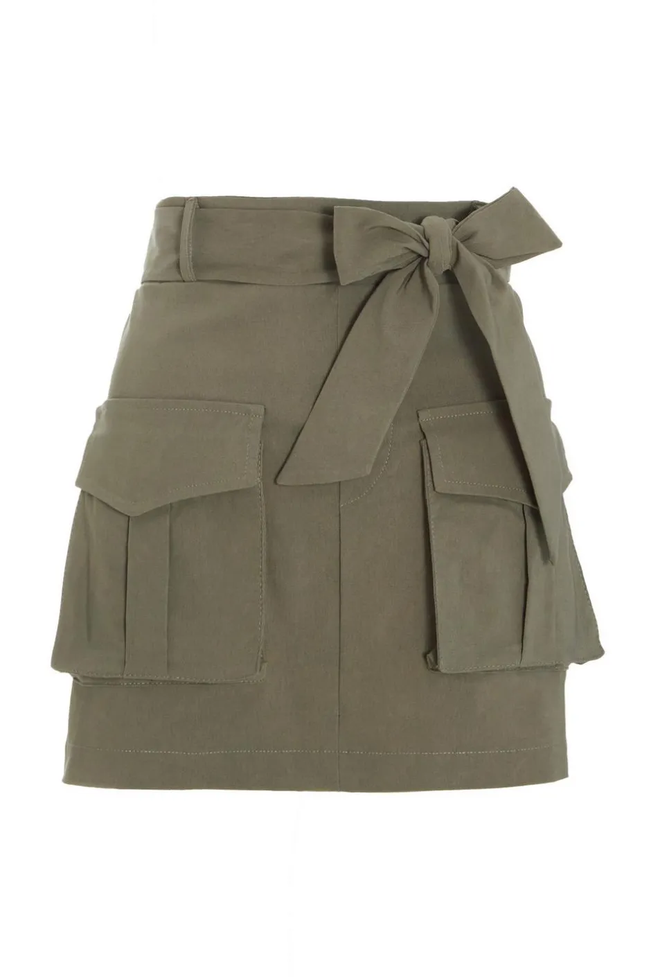Quiz Khaki Cargo Mini Skirt Hot