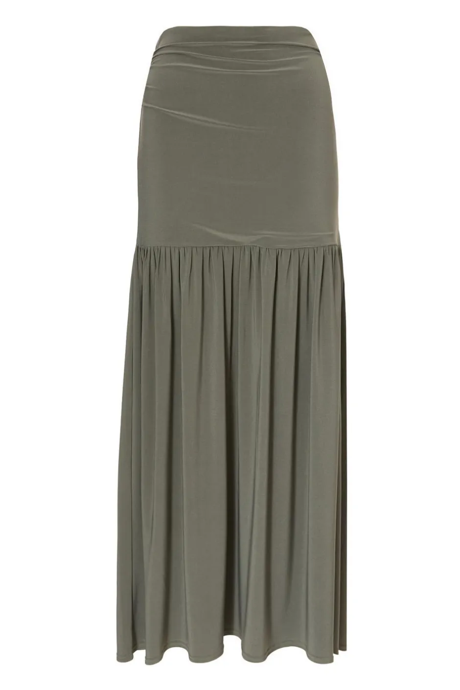 Quiz Khaki Drop Waist Midaxi Skirt Best