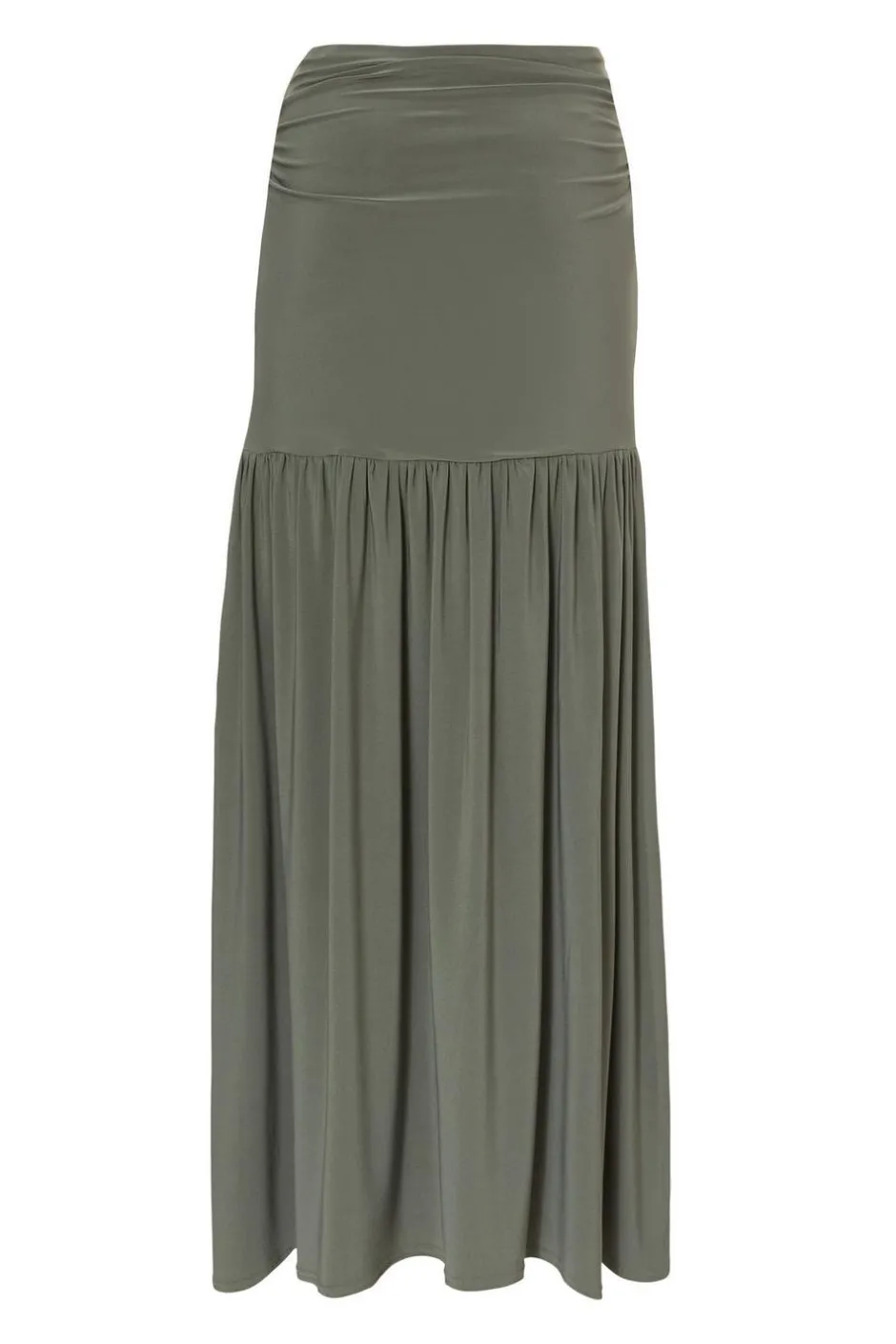 Quiz Khaki Drop Waist Midaxi Skirt Best
