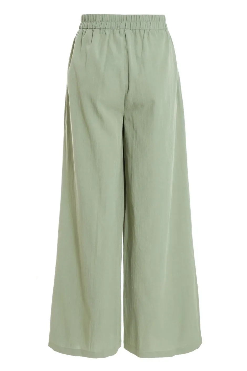 Quiz Khaki Linen Wide Leg Trousers Online