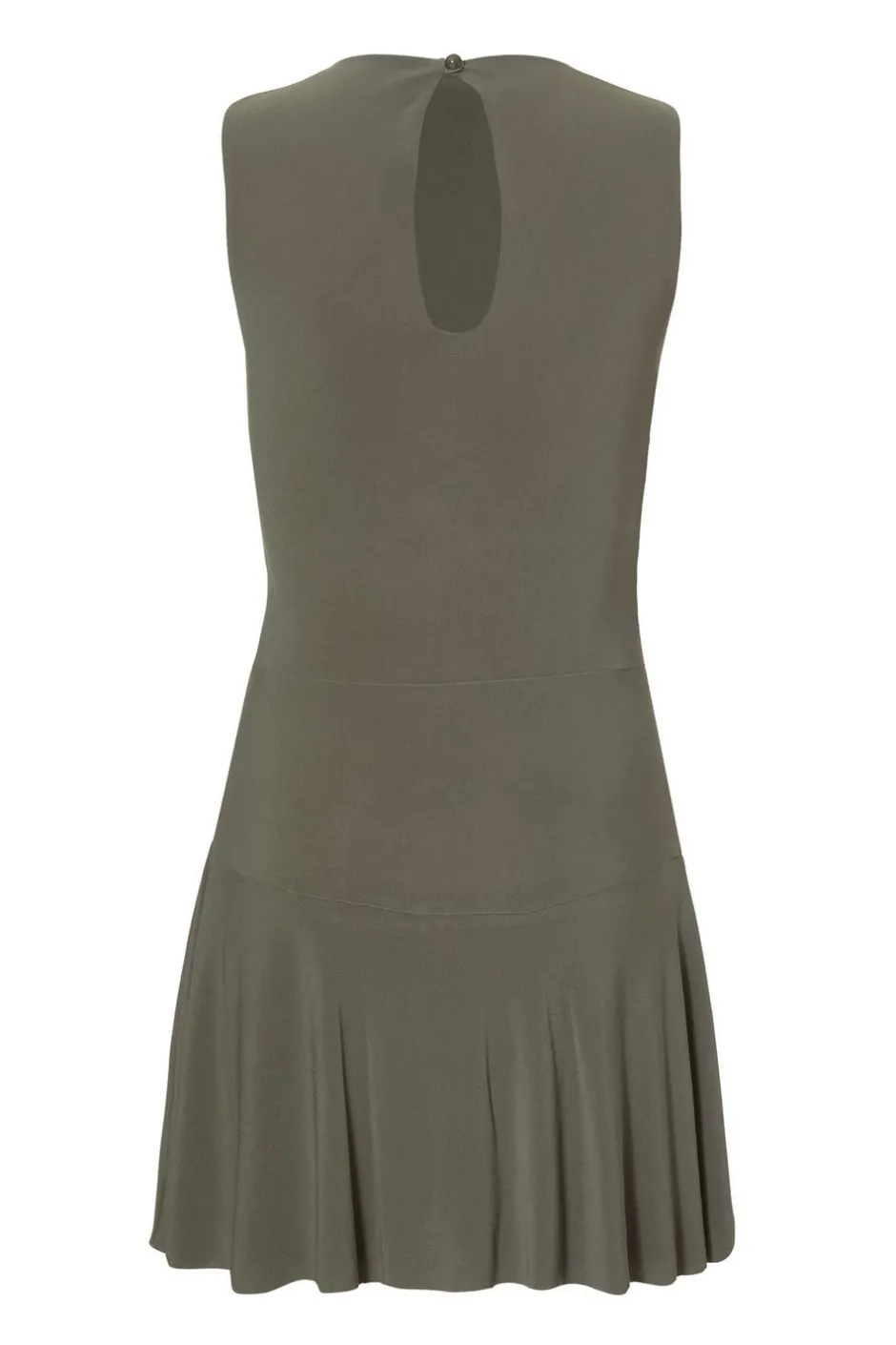 Quiz Ruched Playsuit Khaki