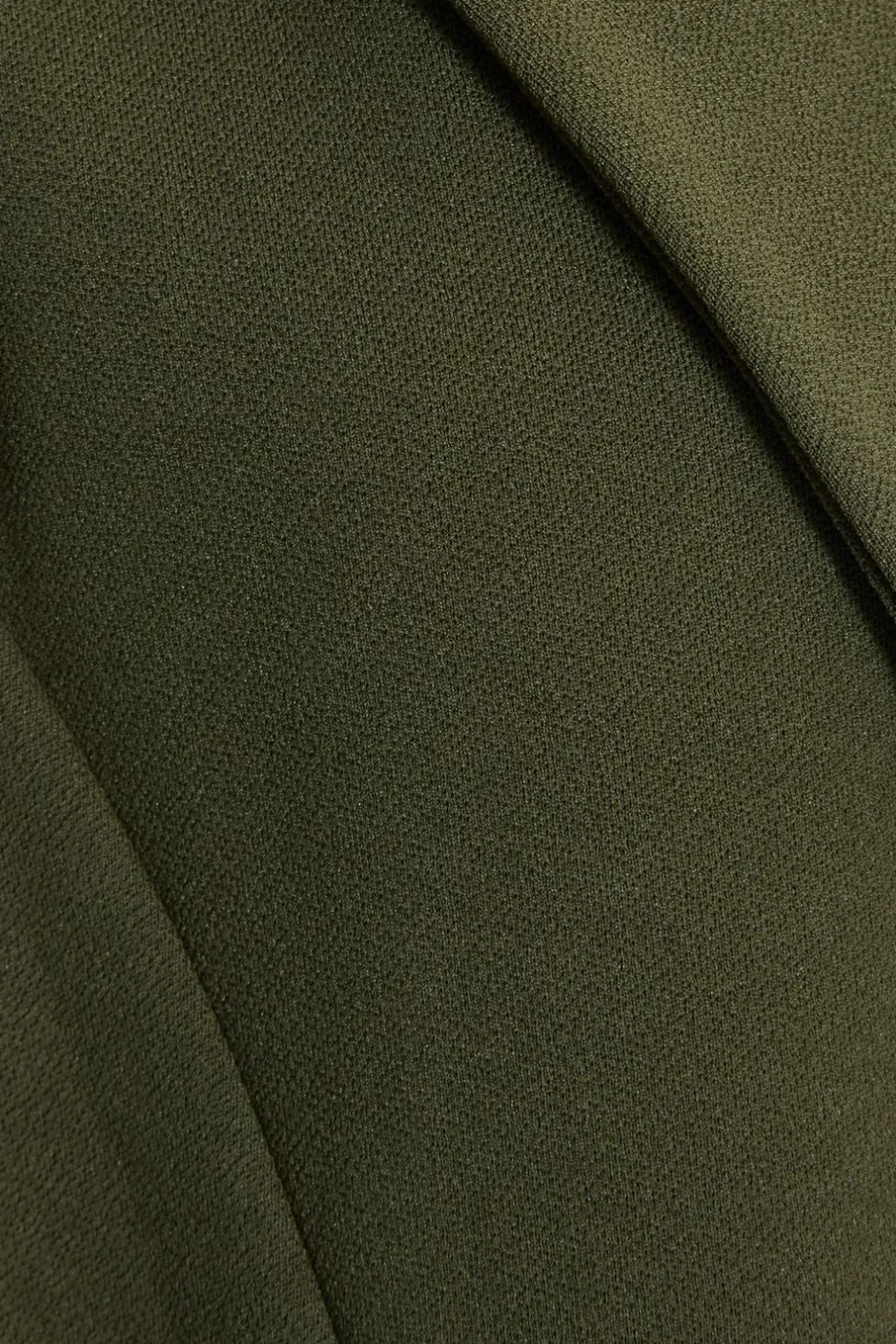 Quiz Ruched Sleeve Blazer Khaki Clearance