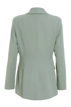Quiz Khaki Tailored Blazer Hot