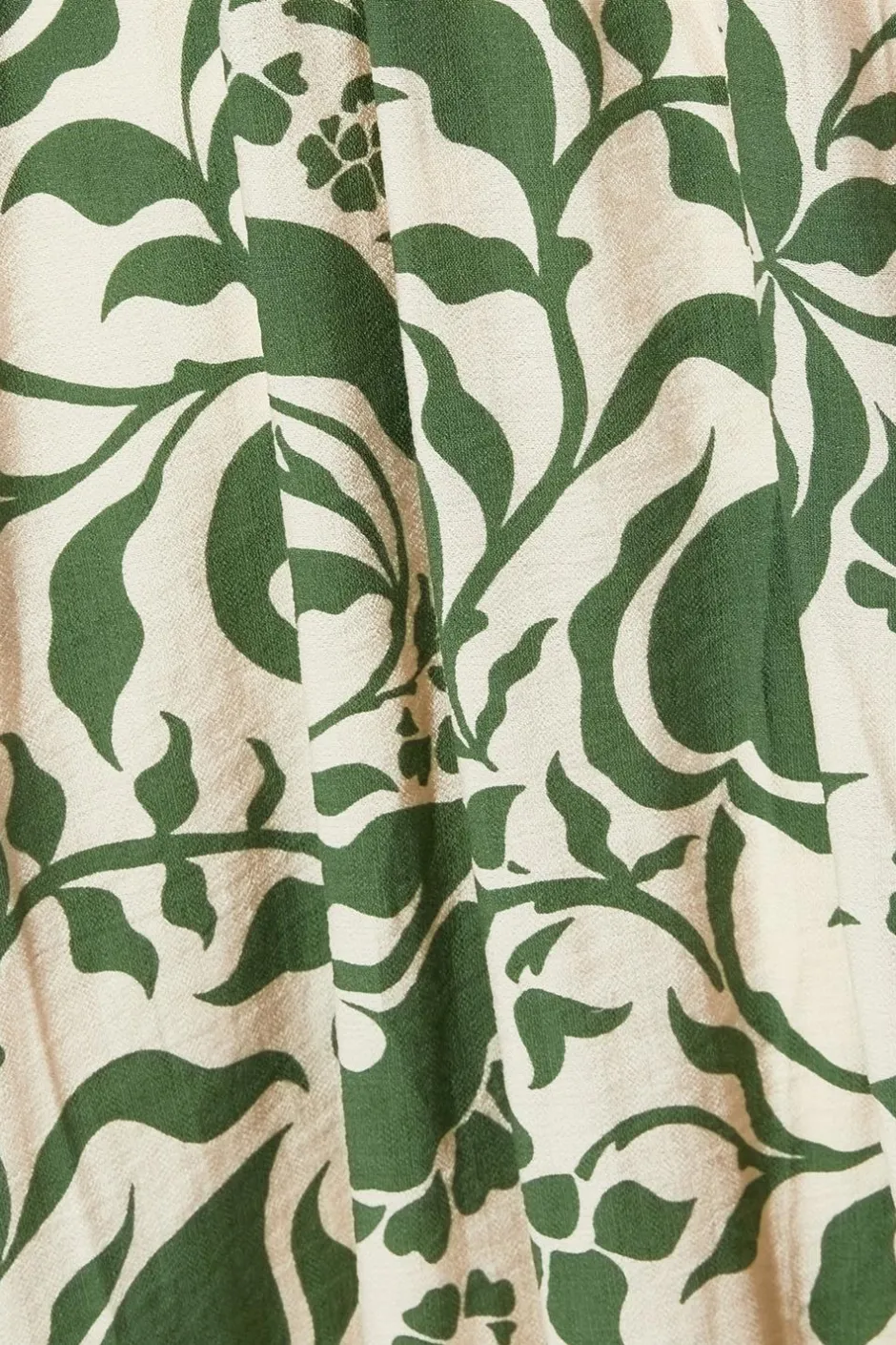 Quiz Khaki Tropical Print Midaxi Dress Online