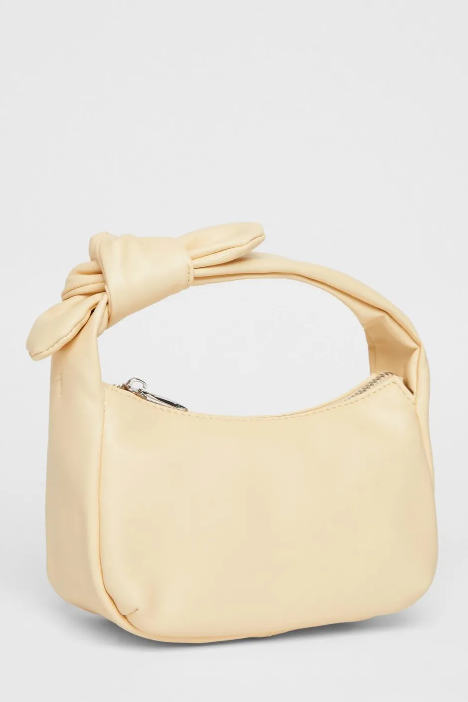 Quiz Knot Mini Top Handle Bag Lemon Sale