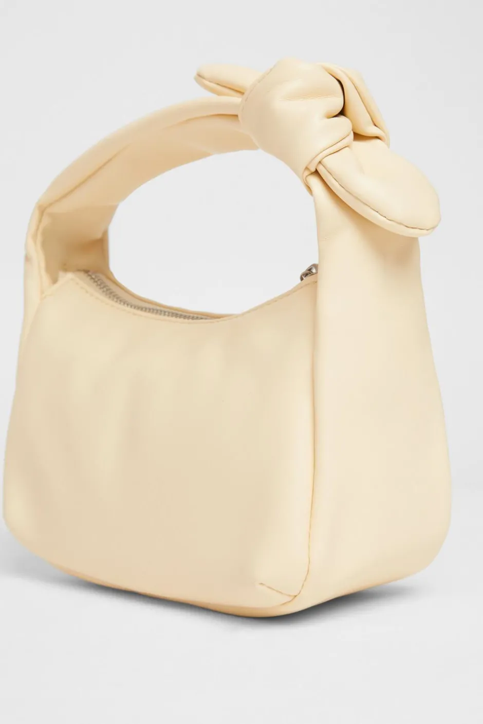 Quiz Knot Mini Top Handle Bag Lemon Sale