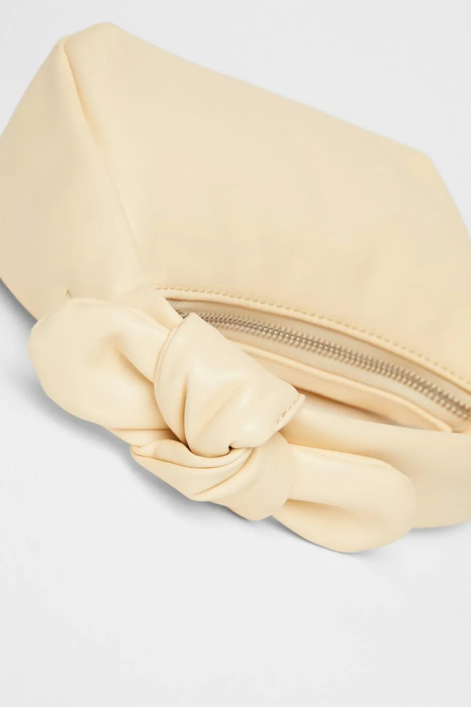 Quiz Knot Mini Top Handle Bag Lemon Sale