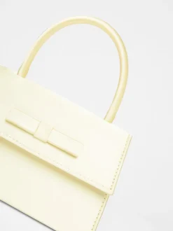 Quiz Top Handle Bag Lemon Online