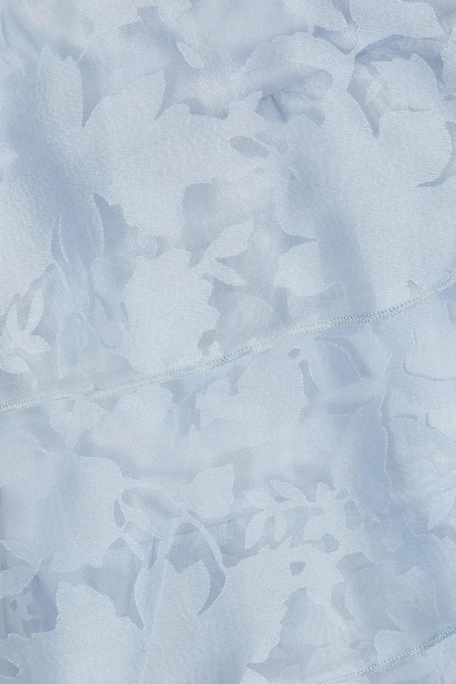 Quiz Chiffon Floral Skater Dress Light Blue Online
