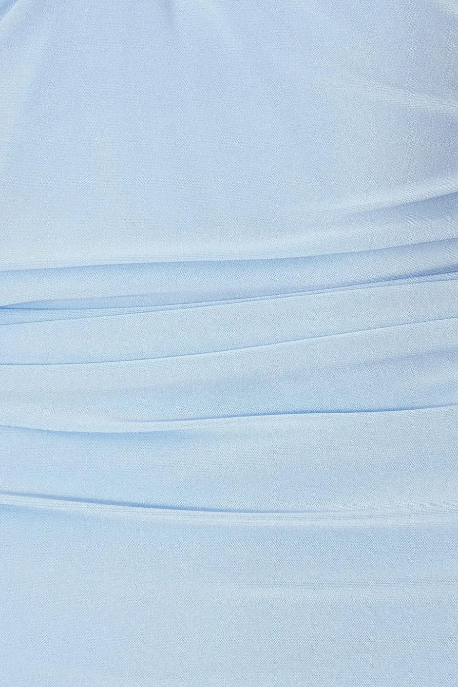 Quiz Knot Front Mini Dress Light Blue New