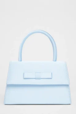 Quiz Top Handle Bag Light Blue Hot