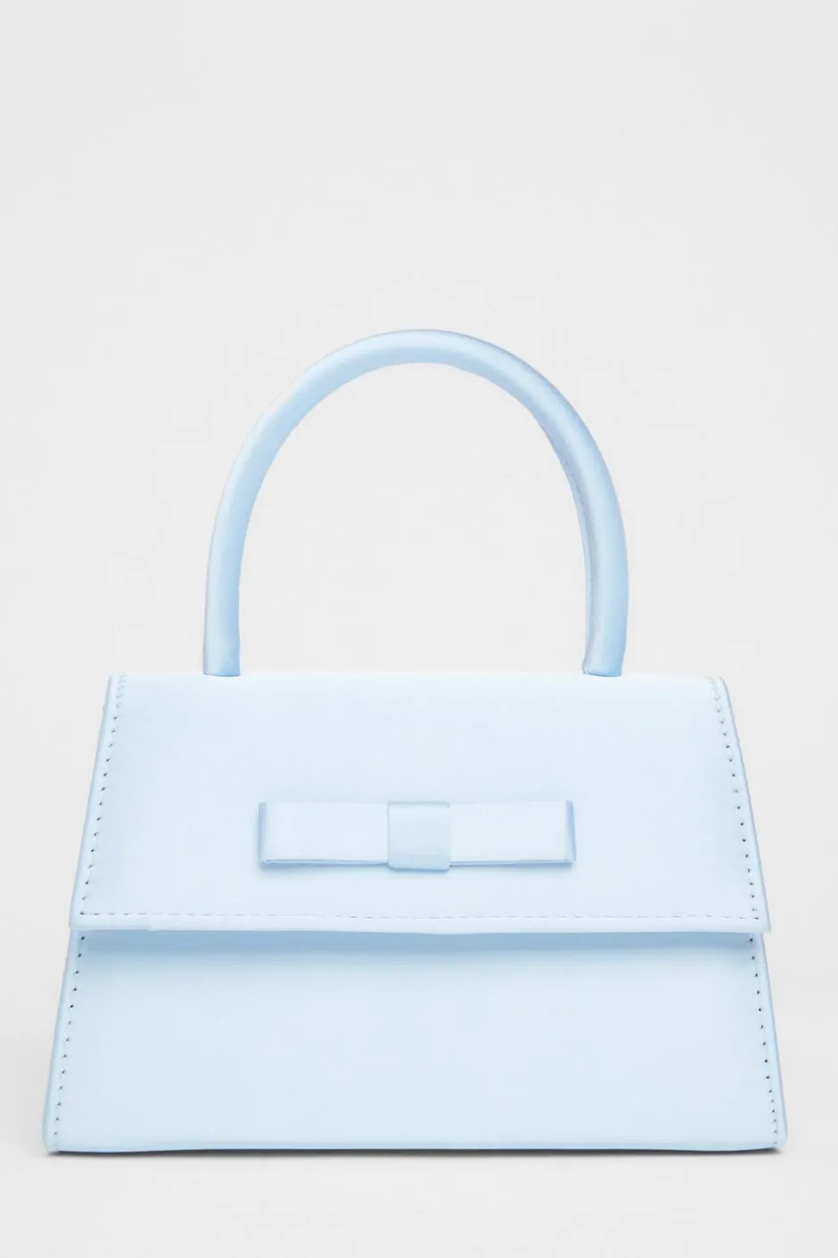 Quiz Top Handle Bag Light Blue Hot